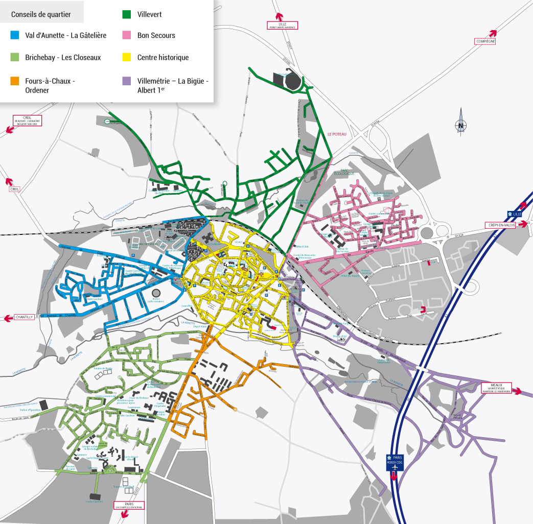 Plan quartiers