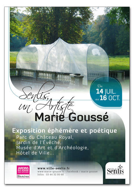 Senlis un Artiste - Marie Goussé - Affiche - 2016